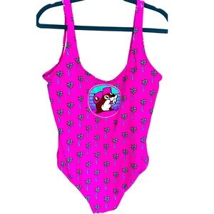 Brand New Buc-ee’s One Piece Swimsuit (Size Large)
